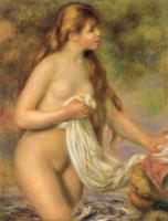 Renoir, Pierre Auguste - Bather with Long Hair